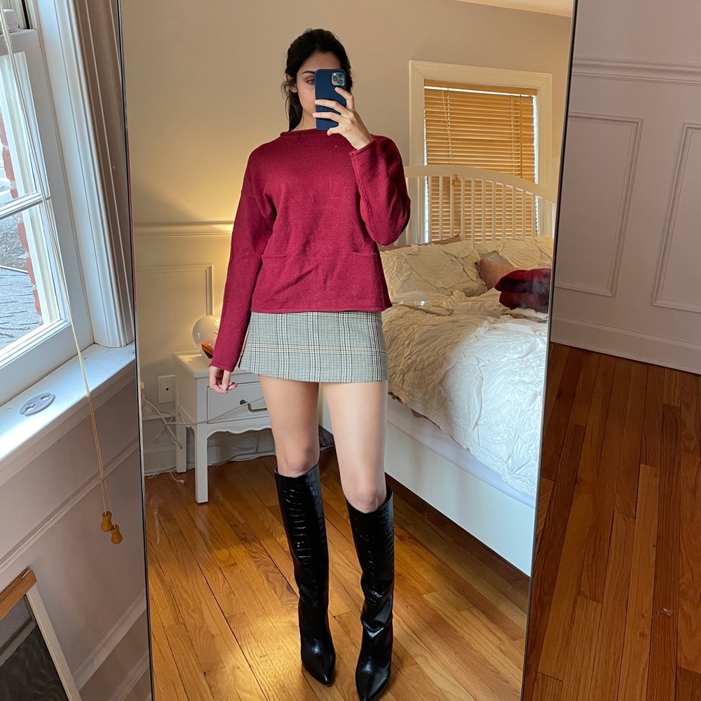 Zara kids red sweater